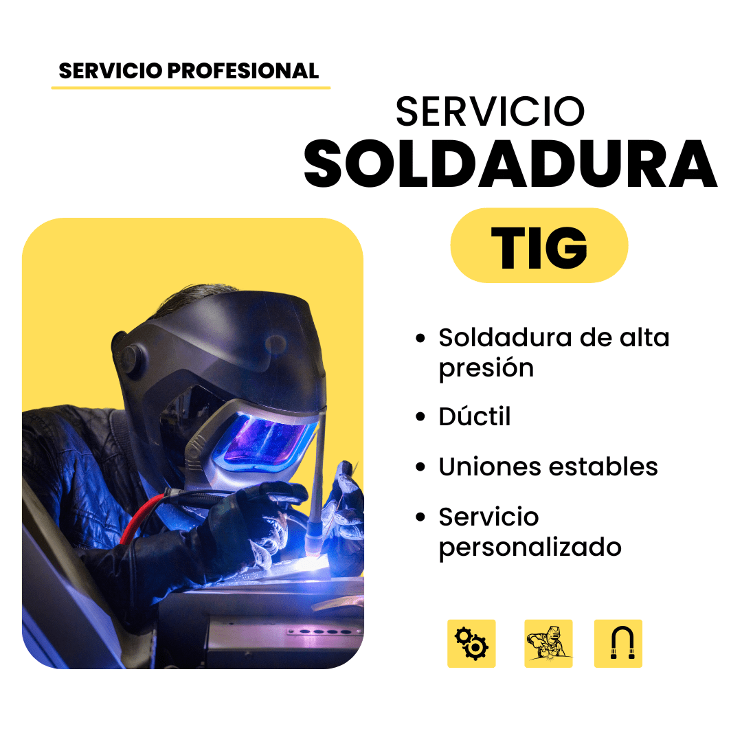 SERVICIO SOLDADURA TIG A MEDIDA